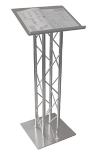 Acrylic Podium for rent 