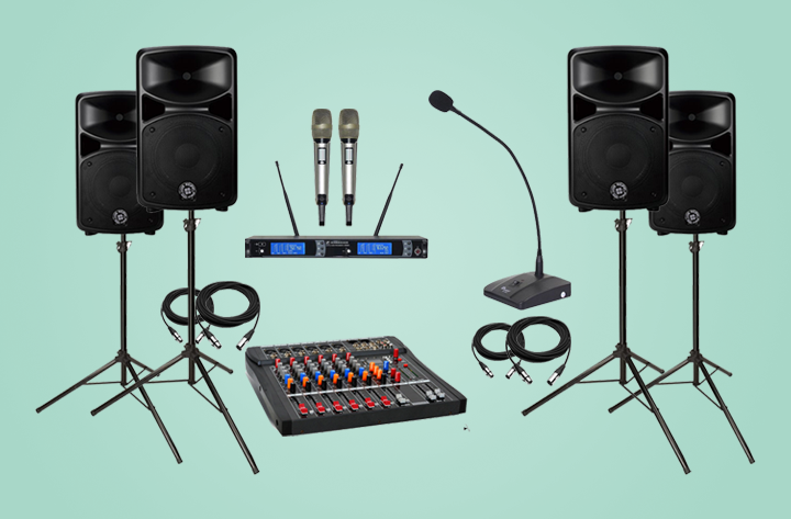 Four Speaker Sound-Setup