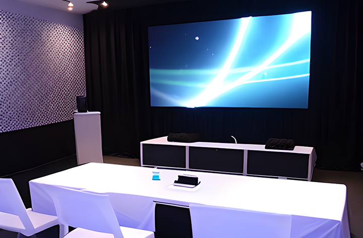 Multimedia Projector Setup - Cooperate event