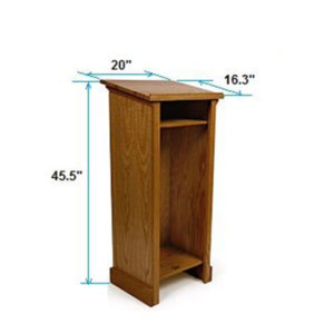 Premium quality VIP wooden podium3